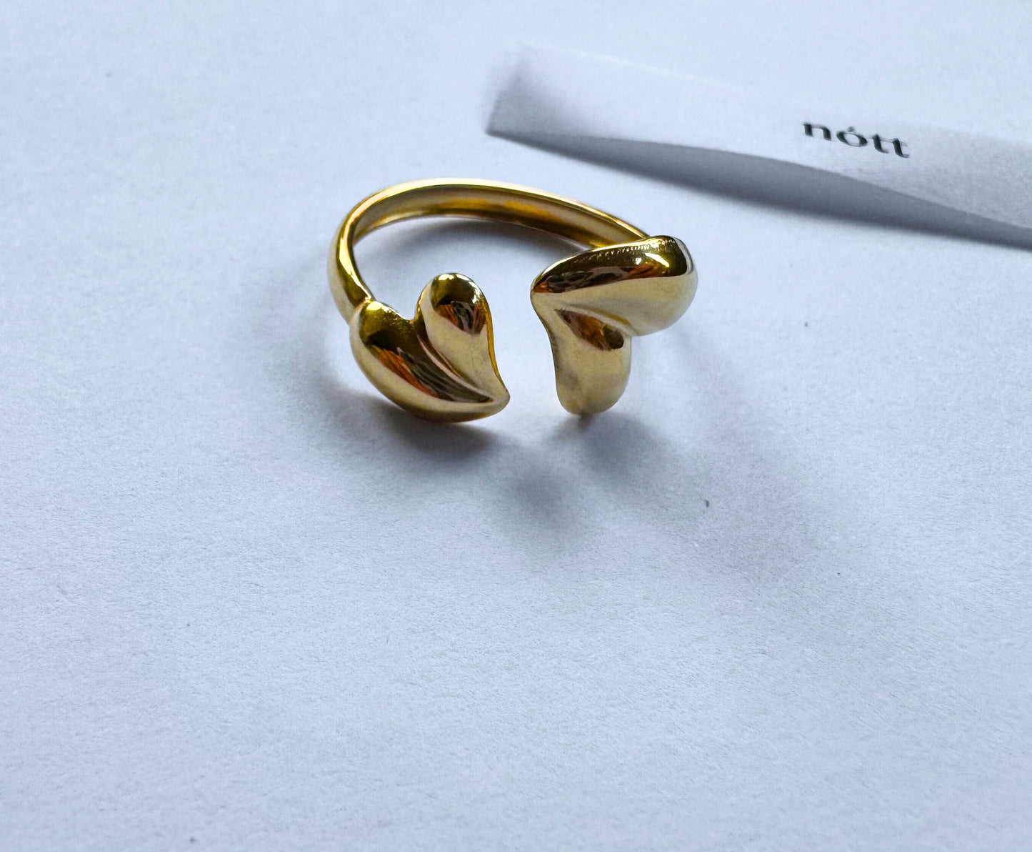 Gold Heart Ring