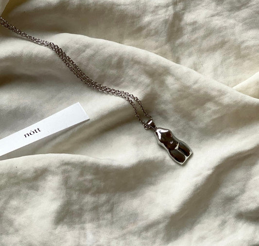 Silver Body Necklace